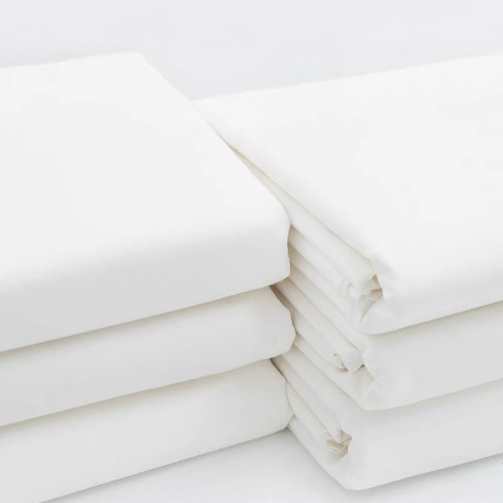 Wholesale Hotel Room Linens Egyptian Cotton 220Tc Satin Stripe Bed Sheet Fabric