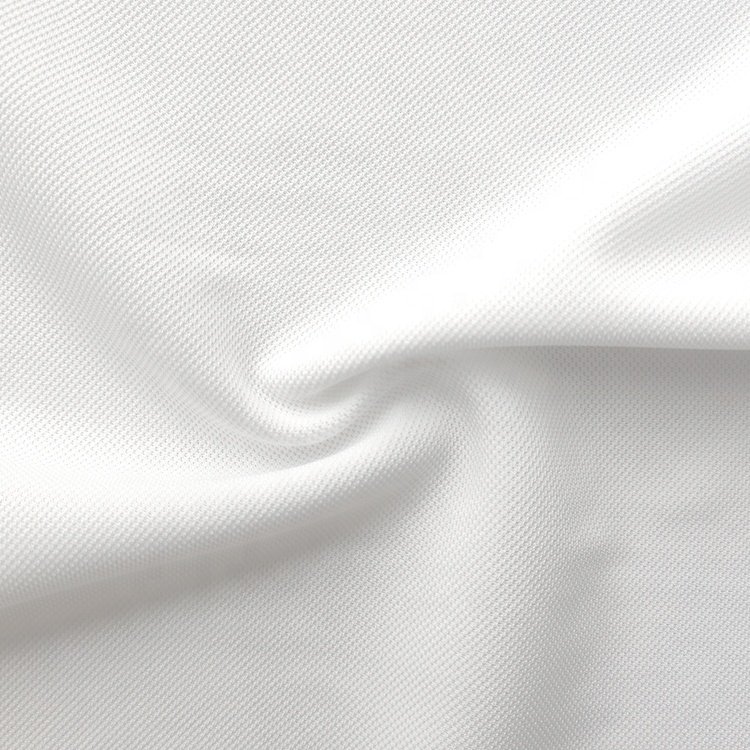 Wholesale 100% polyester knit PK pique polo shirt fabric