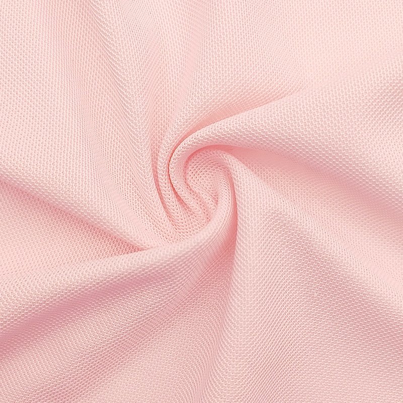 Wholesale 100% polyester knit PK pique polo shirt fabric