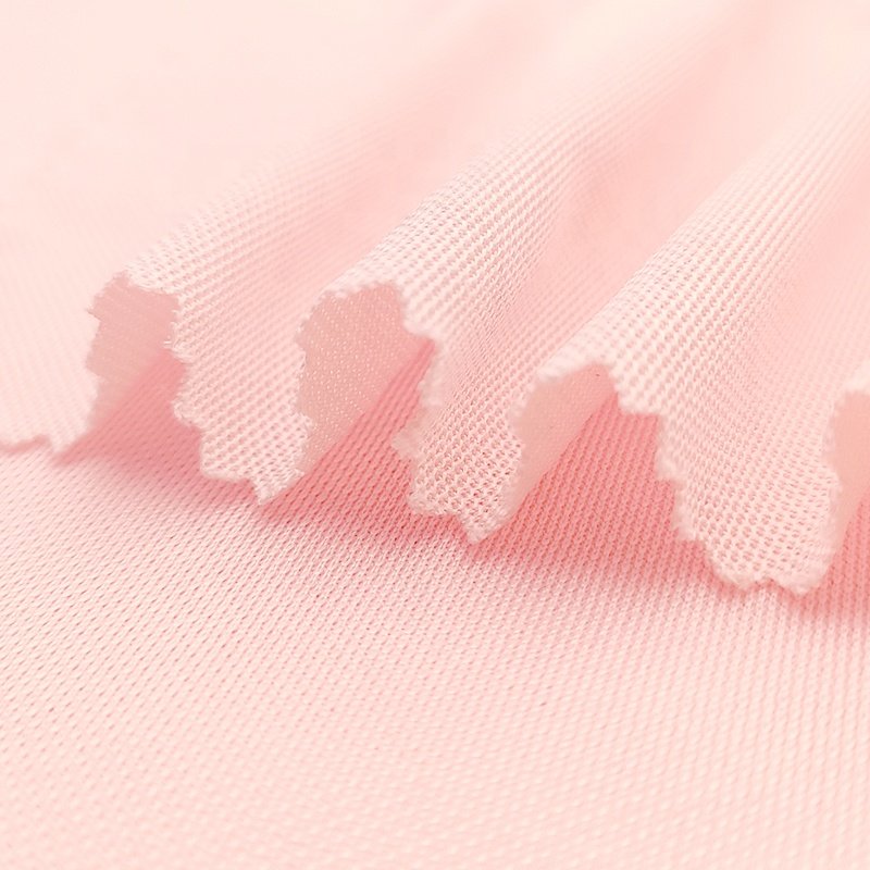 Wholesale 100% polyester knit PK pique polo shirt fabric