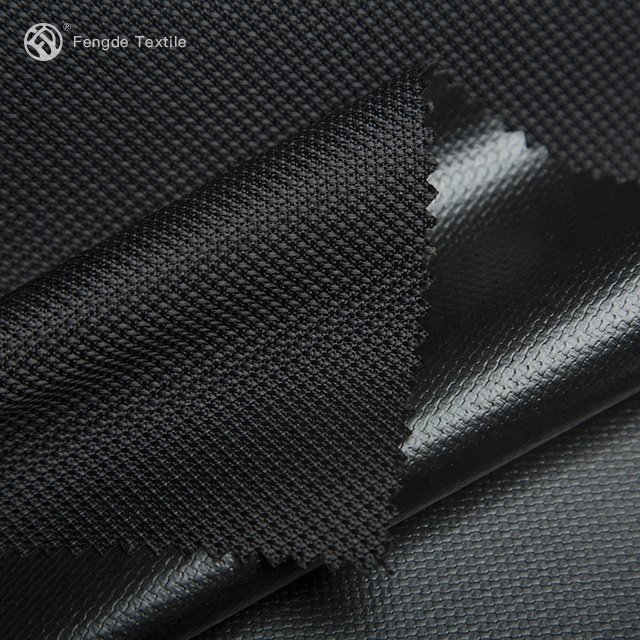 600 D fabric Jacquard Polyester fabric with PVC coating