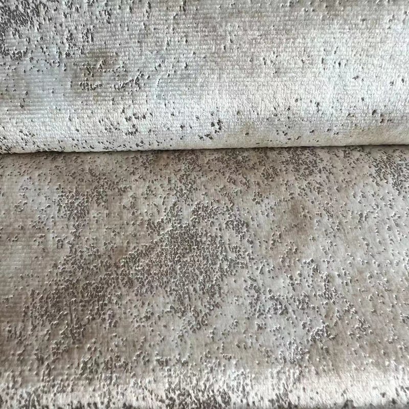 Hot selling 100% polyester upholstery home textiles Comfortable velvet sofa fabric