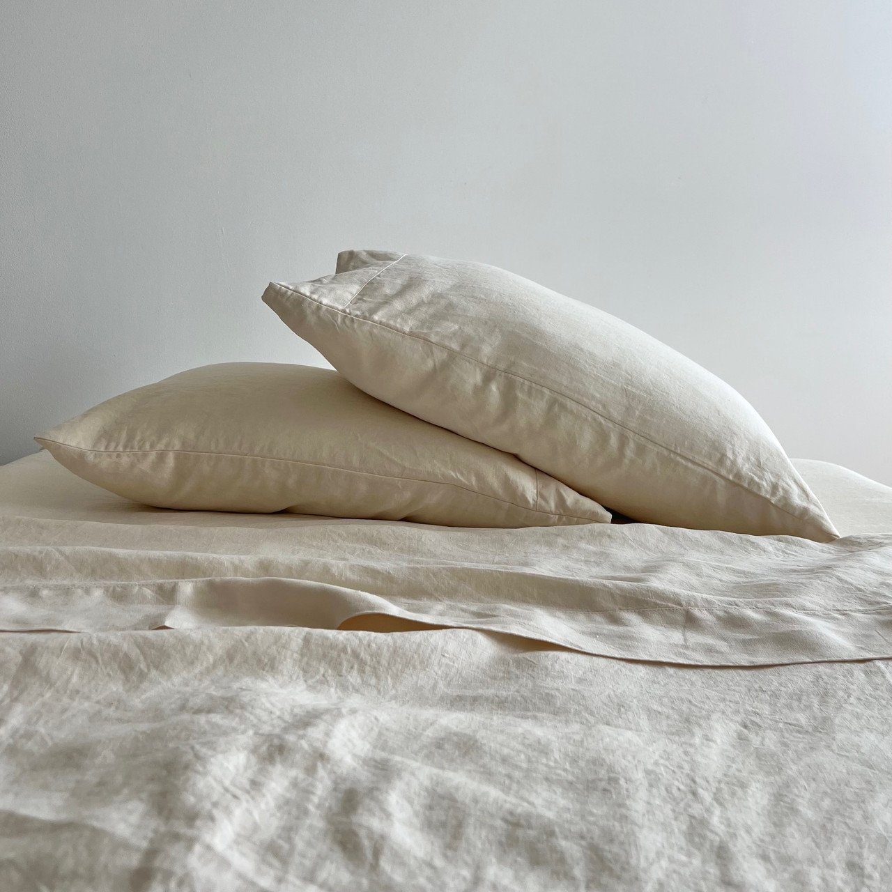 Oeko-tex custom color 100% french linen bedding pure flax linen bedding set duvet cover stone washed bedsheet set comforter set