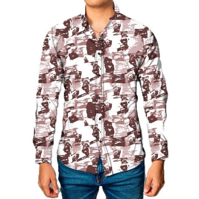 men ' s plaid flannel double layer long sleeve button up causal shirt classic fleece lined check double pocket shirts for men