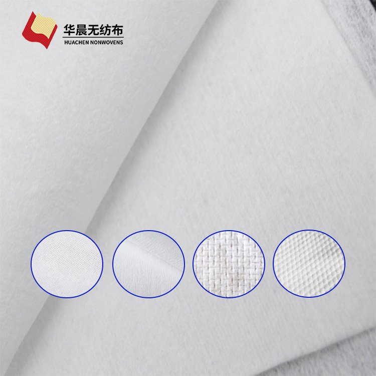 Natural 40gsm 100% Organic Bamboo Fiber Spunlace Nonwoven Fabric For Wet Tissue / Face Mask