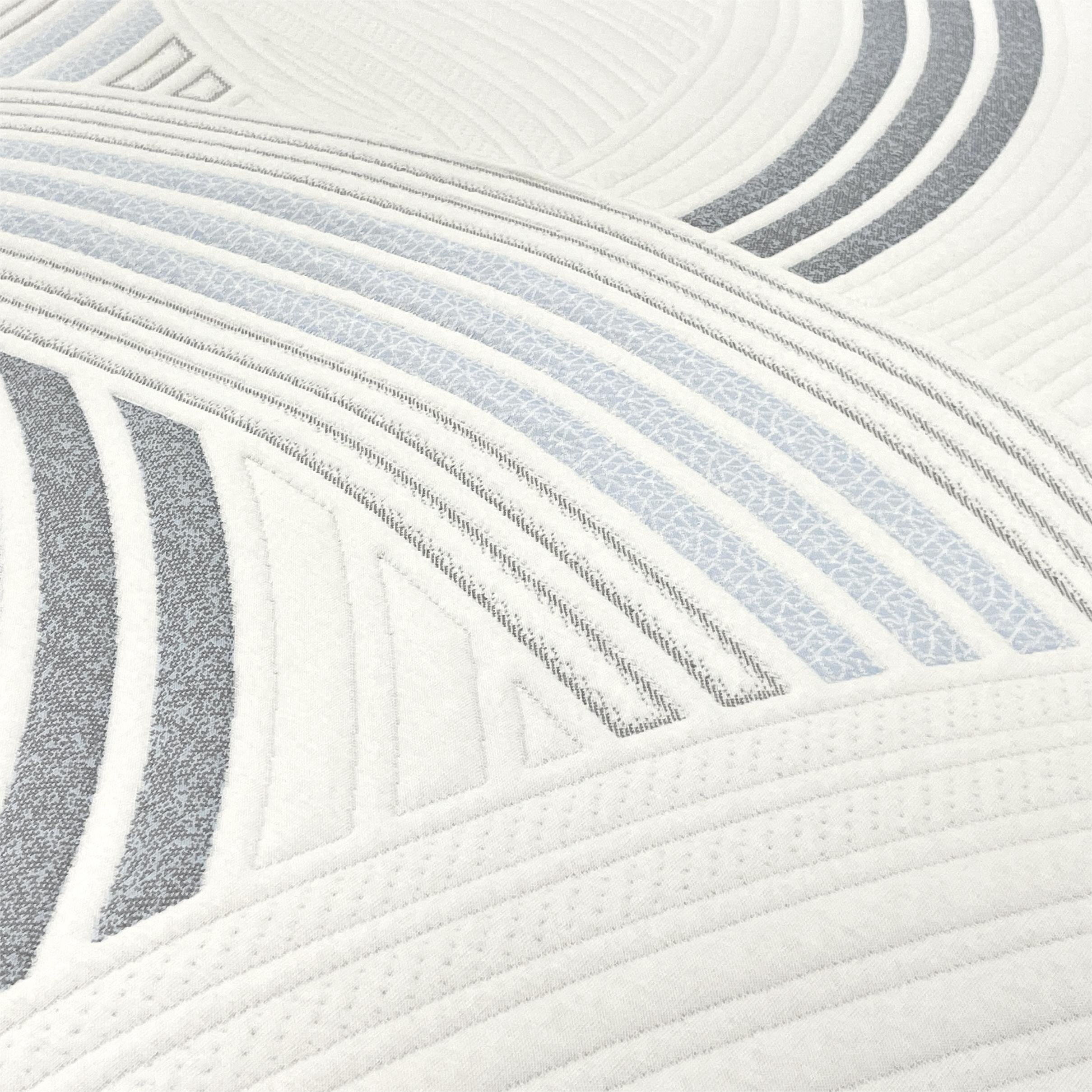 Jacquard Polyester Knitted Fabric High Quality Heavy Weight Mattress polyester Fabric for Mattress