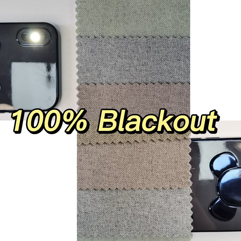 Solid Soft Cheap Blackout Curtain Fabric for living room