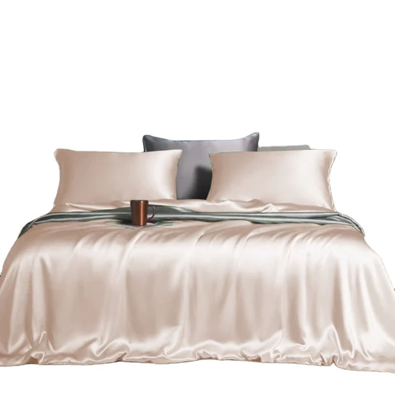 Wholesale 100% Linen Fabric Textile Customized Design Home Textile Bedding Set