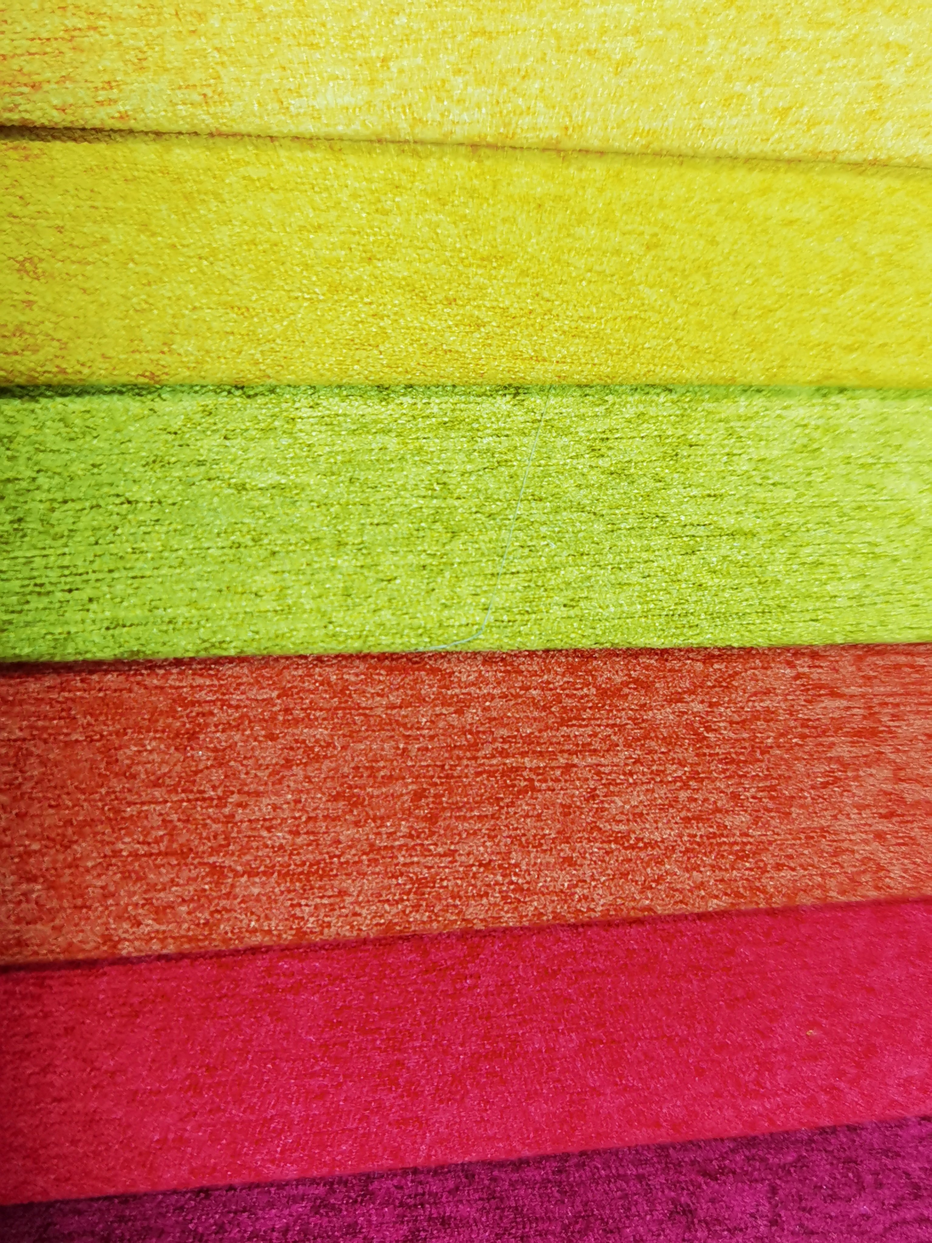 LXA04 Hot Selling 260gsm Two Tone Color dobby texture fabric 100% Polyester Stripe Linen Fabric