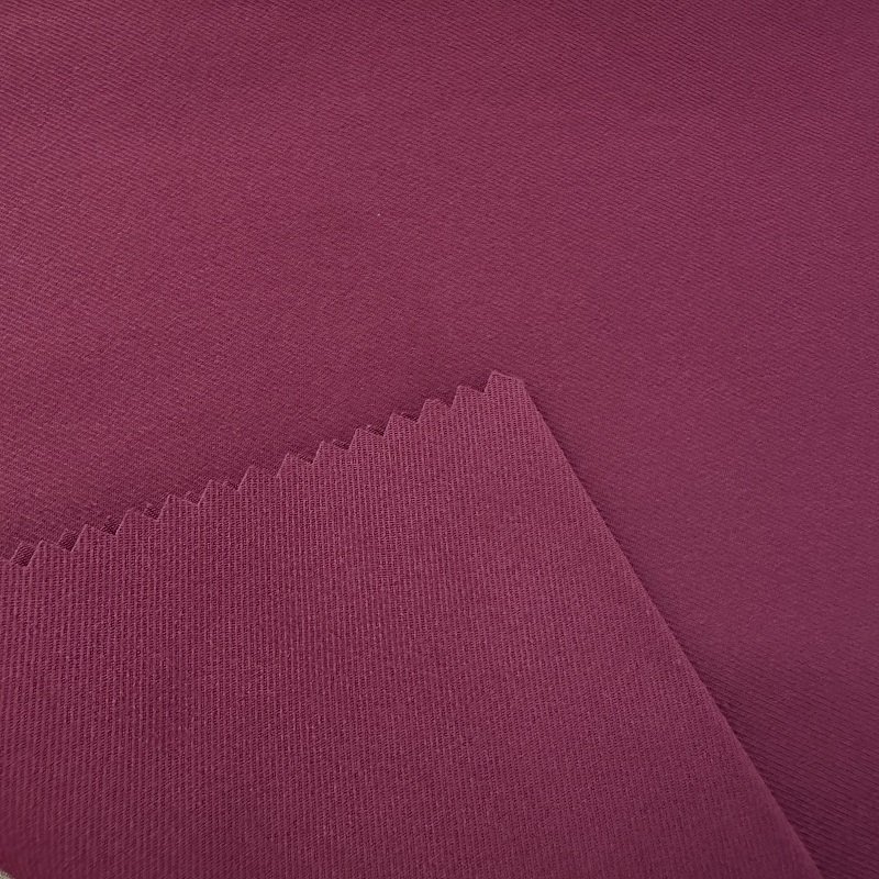 100% polyester woven T400 Twill fabric price for jacket clothing