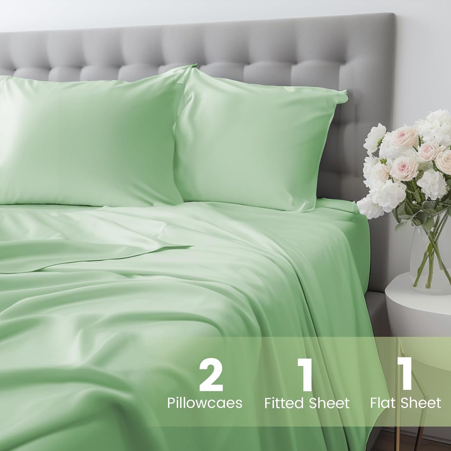 Cloudland Bamboo Fiber Bedding Set Bamboo Comforter Bedding Set Bamboo Bed Sheet Bedding Set