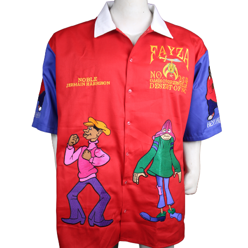 High Quality Twill Fabric T-Shirts Turtle Walking Embroidery Customized Designs Short Sleeves Western Printed Knitted Weaving