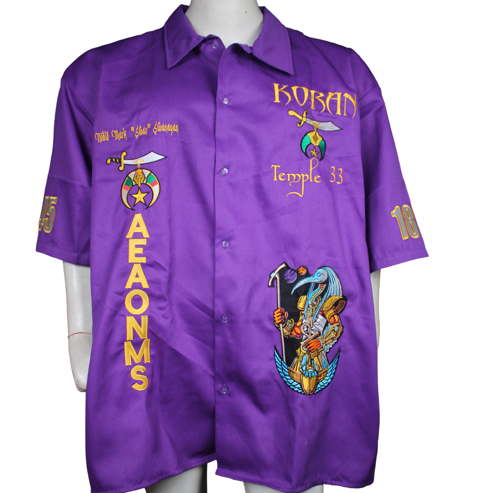 High Quality Twill Fabric T-Shirts Turtle Walking Embroidery Customized Designs Short Sleeves Western Printed Knitted Weaving