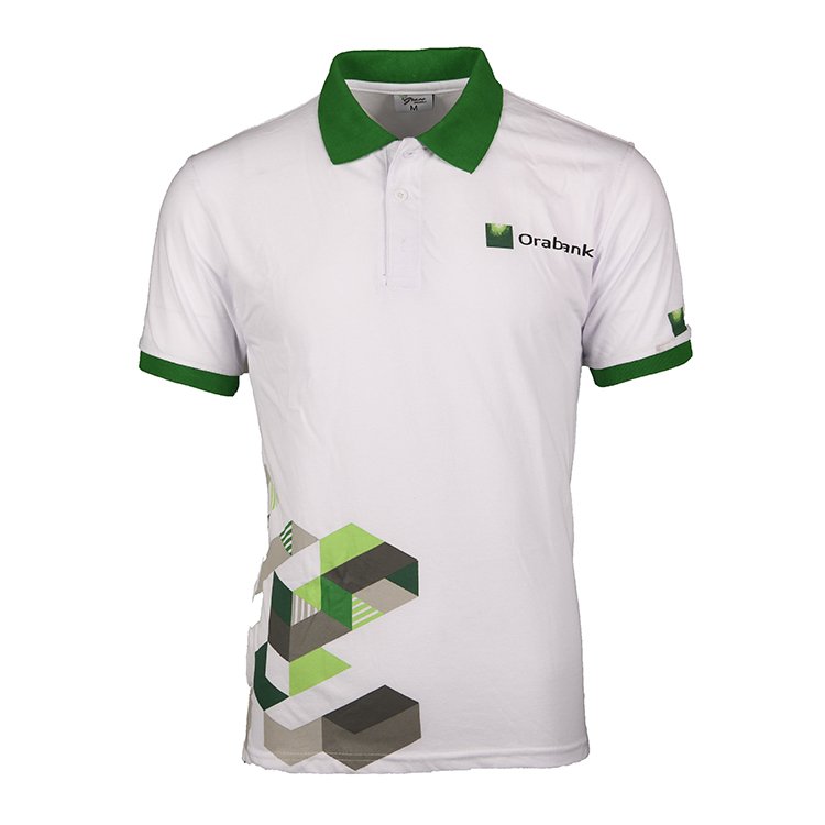 Honeycomb cotton 180gsm men collar polo t shirt embroidery logo for promotion Polo shirt