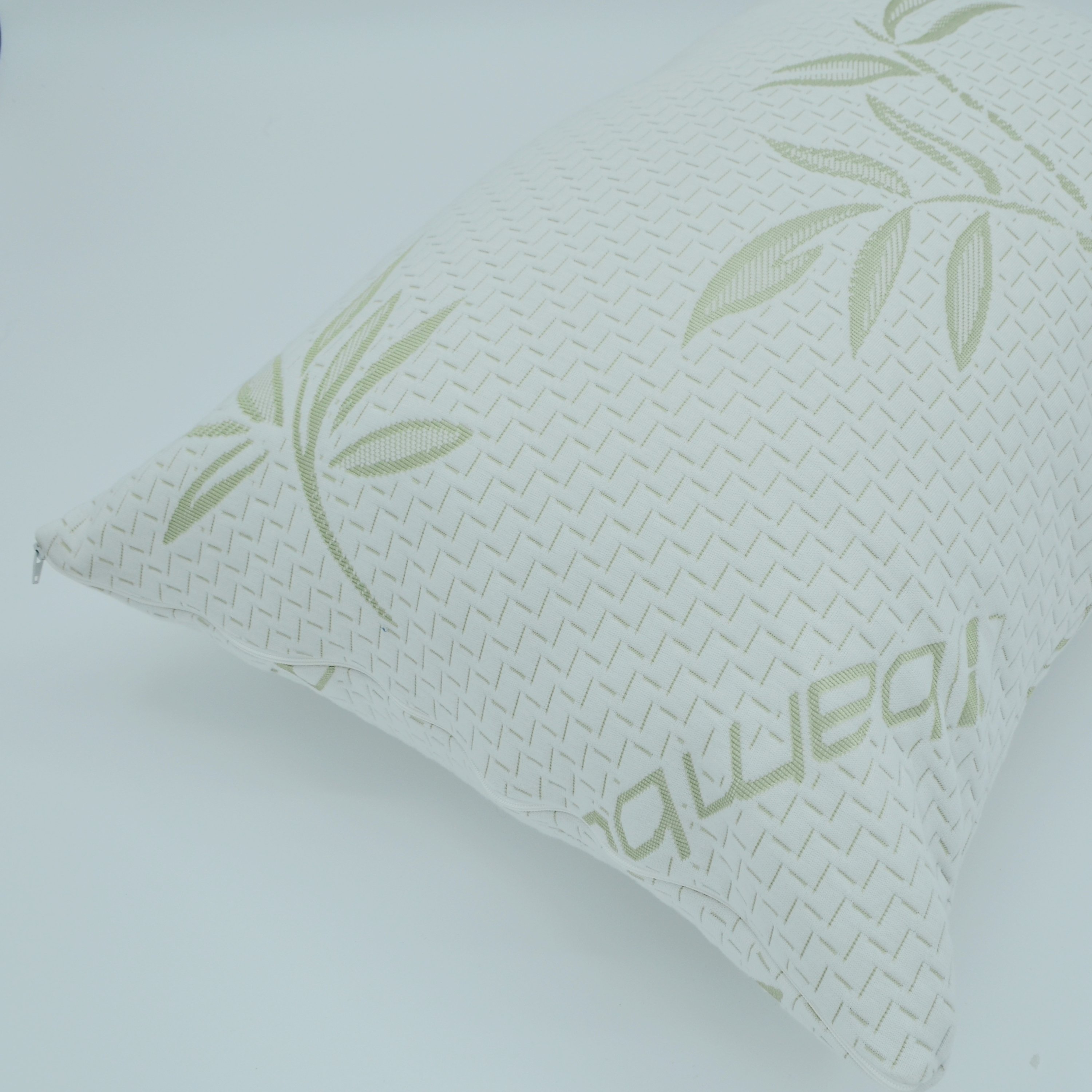 Hot Selling Bamboo Fiber Neck Pillows with Slow Rebound Bread Sponge Shredded Memory Foam Bed Pillows for Sleep Cervical Support