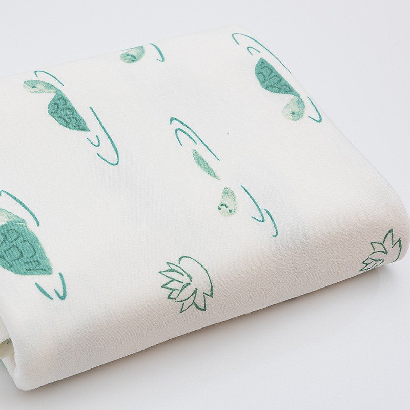 Soft Touch Organic Bamboo Viscode Spandex customize Printed Fabric For Baby Clothes