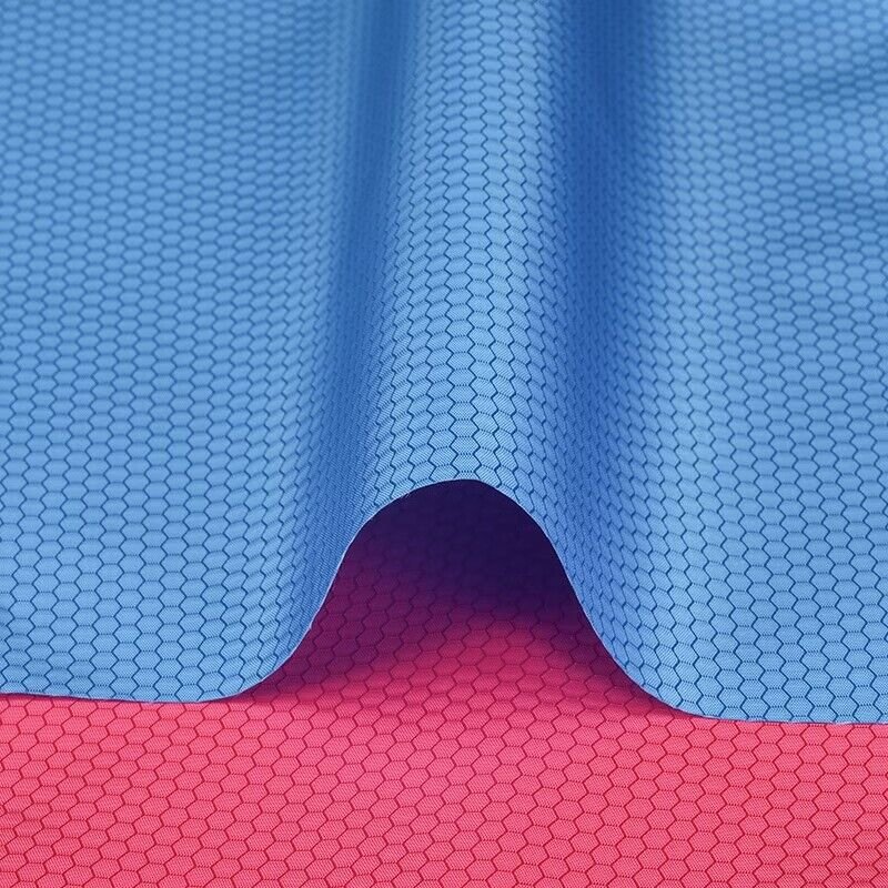 High Quality 420D PU PVC Coated Soccer Hexagon Oxford Fabric for Bags Backpacks Outdoors Gear Clothing Luggage for Girls