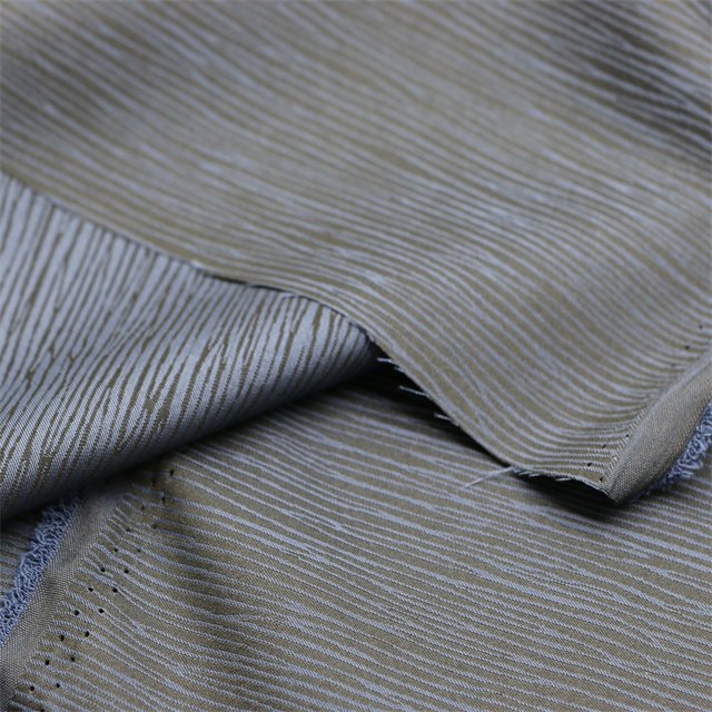 High Quality Waterproof Breathable 240T Two Tones Cationic Jacquard 100% Polyester Fabric For suits