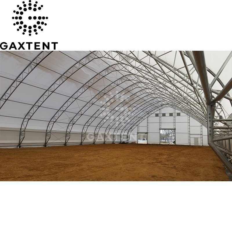 Large Outdoor Heavy Duty Aluminum Frame Pvc Custom Fabric Structure Warehouse Tent