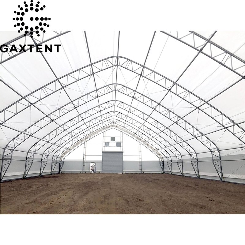 Large Outdoor Heavy Duty Aluminum Frame Pvc Custom Fabric Structure Warehouse Tent