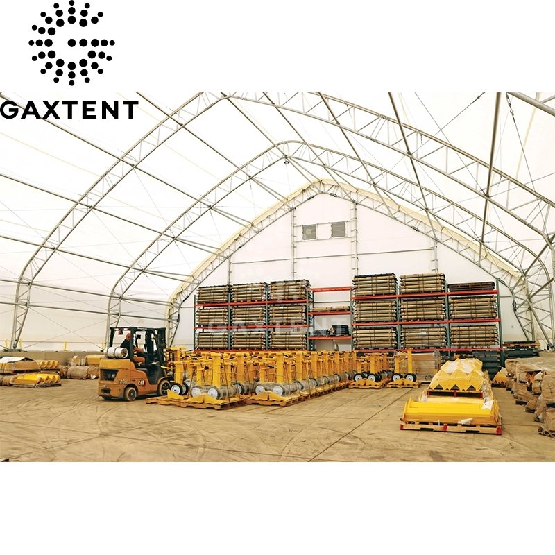 Large Outdoor Heavy Duty Aluminum Frame Pvc Custom Fabric Structure Warehouse Tent