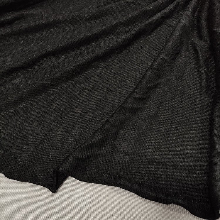 100% Linen Knitted Fabric 170 gsm Summer Linen T-shirt Fabric Linen Knitted Jersey