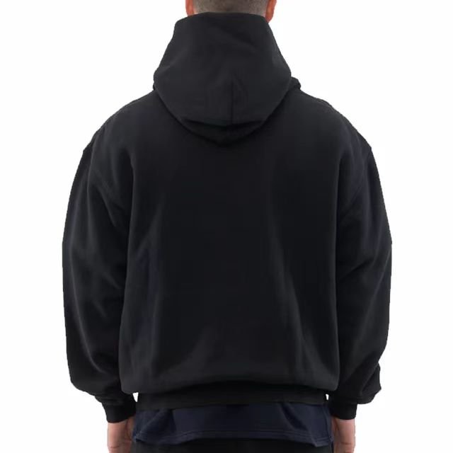 Men's Luxury Quality 100% Cotton Hoodies Custom Puff Printing Oversized Streetwear Pullover for Winter