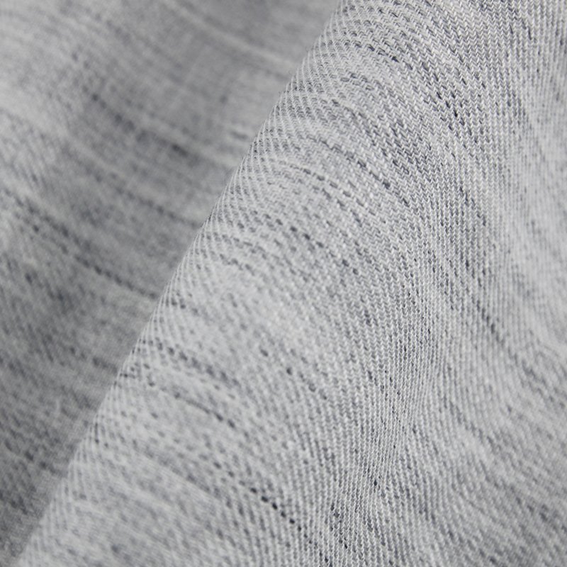 In Stock Fashion Stone Washed Linen Yarn Dyed Fabric Shirt or Clothing Design