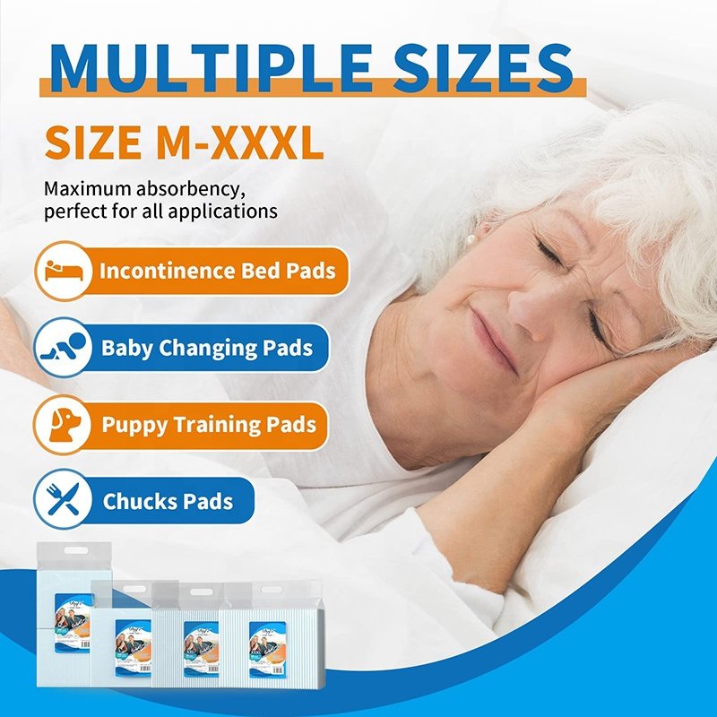 Incontinence Premium Disposable Underpads Disposable Hospital Ultra Absorbent Chux Bed Pads for Bed