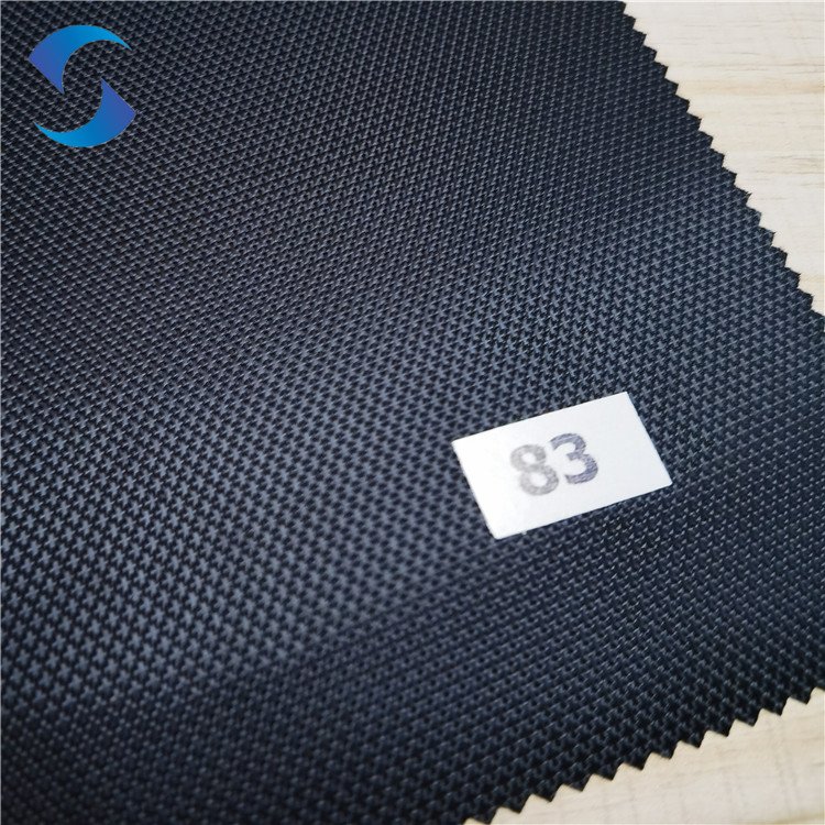 Cross jacquard 100% polyester fabric elastic fabric Oxford pU coated for outdoor fabric