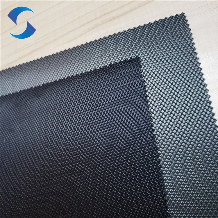 Cross jacquard 100% polyester fabric elastic fabric Oxford pU coated for outdoor fabric