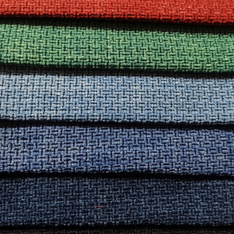 Cheap Polyester Fabric Linen Like Sofa Fabric Upholstery