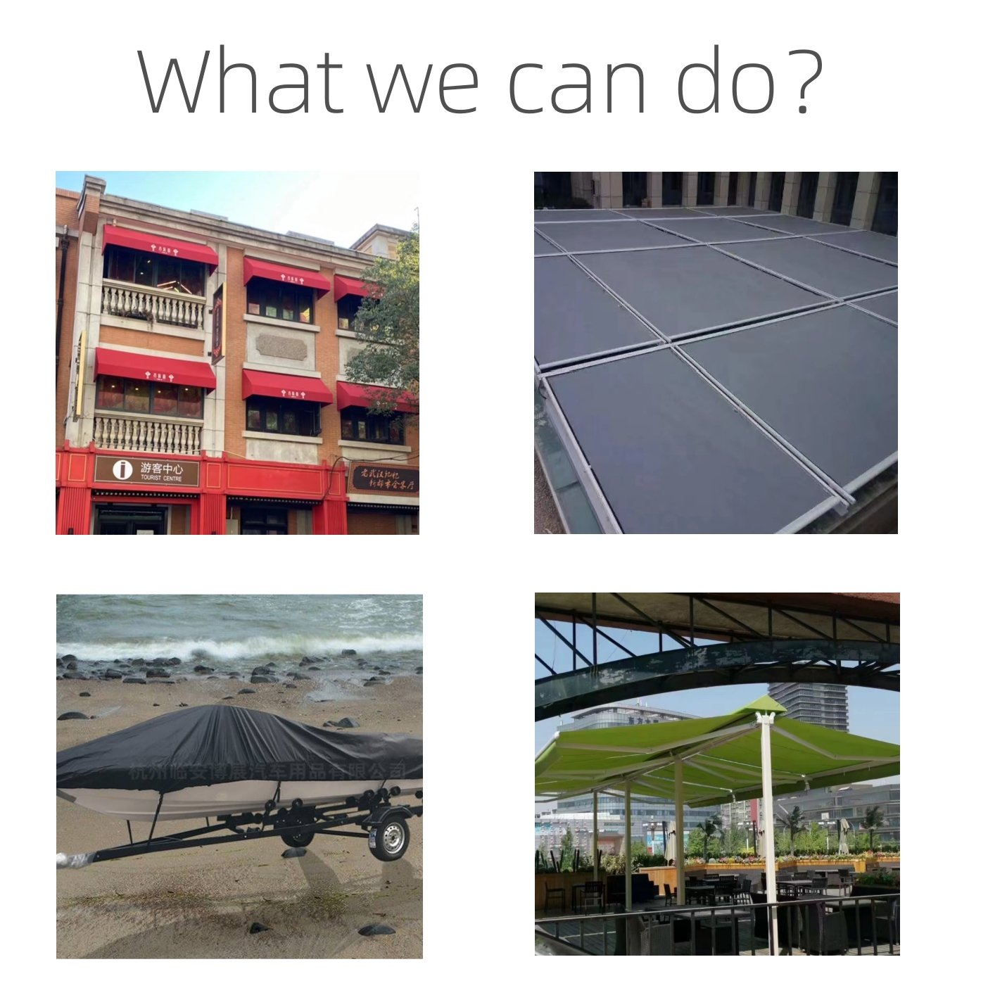 High quality 100% polyester fabric recycled outdoor awning fabric waterproof umbrella canopy