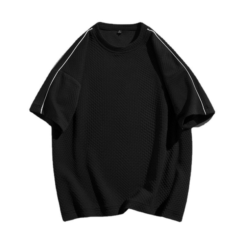 High Quality Custom Sports Men Tracksuit T Shirt Shorts Set Outfits Casual Two Piece Men's Set