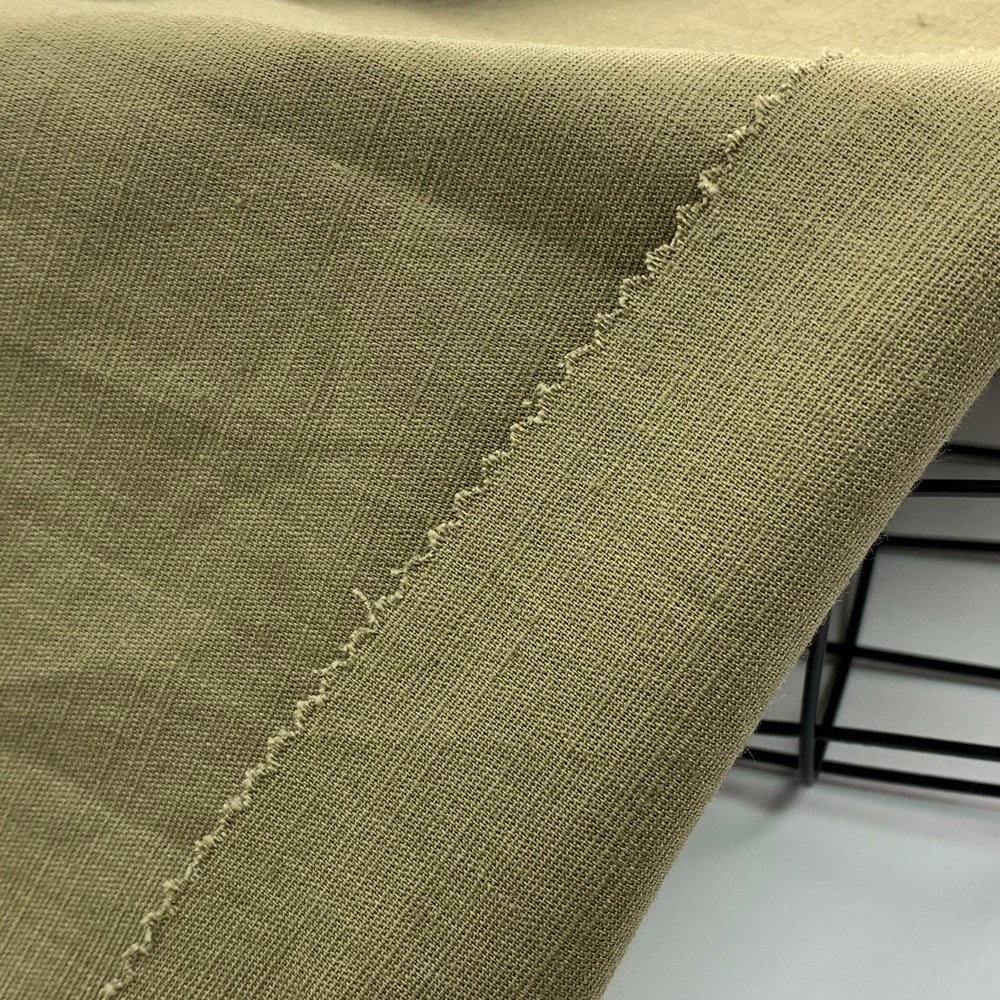 Imitate Linen Fabric for Men's Shirt Eco Friendly Lightweight Solid Dyed Pure White Woven Plain Fabric 100 cotton Shirt Dress