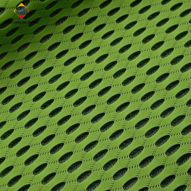 Sandwich Air Mesh Fabric for Home Textile Jiangsu Upholstery Fabric Tricot 100% Polyester Plain Lightweight Knitted YARN DYED