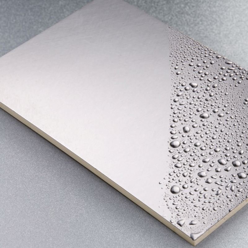 Interior Decor Waterproof Solid Wall Board Customizable Bamboo Charcoal Wood Veneer Metal Surface Carbon Crystal Contemporary