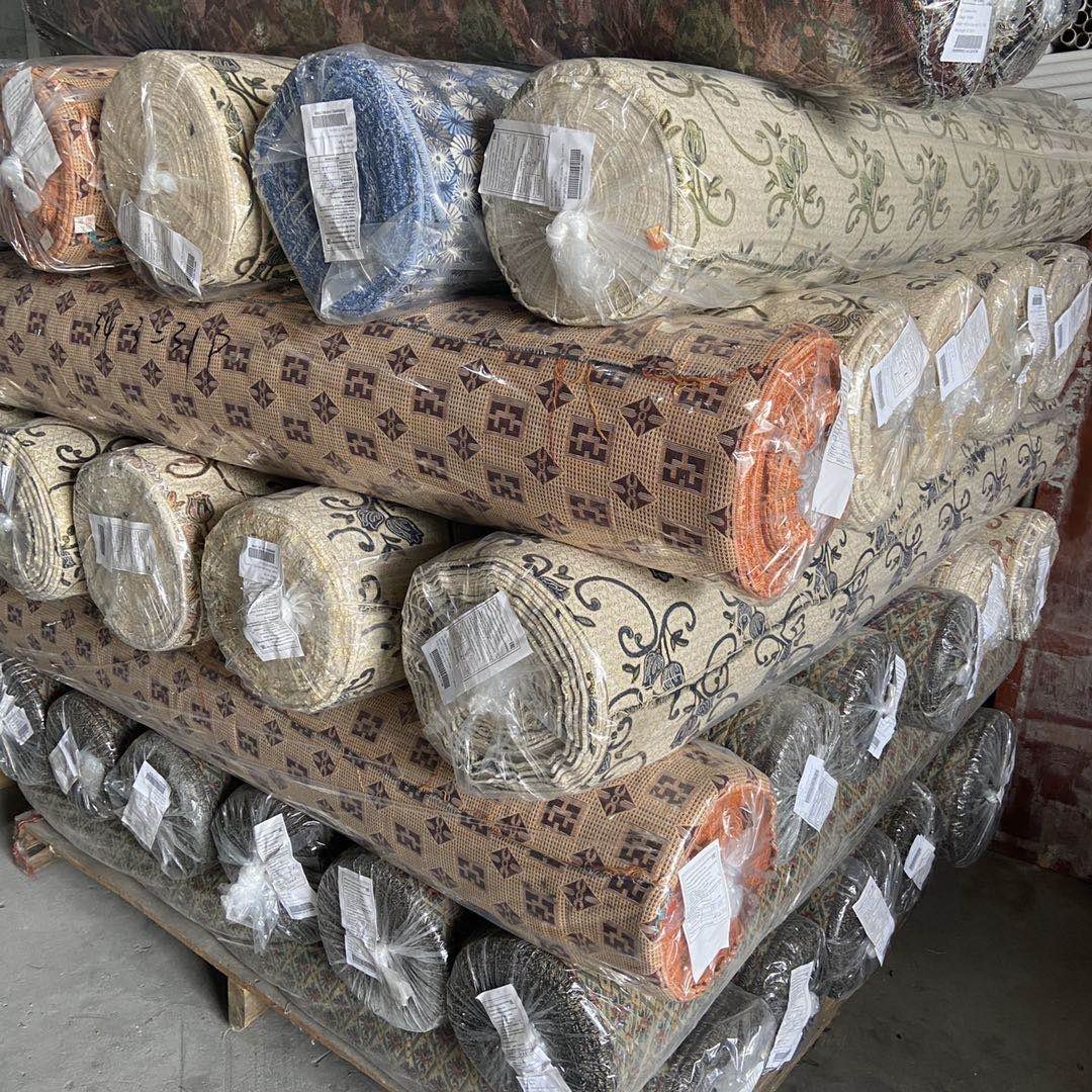 Hot sale stock lot linen fabric linen flock for sofa home textiles upholstery fabric