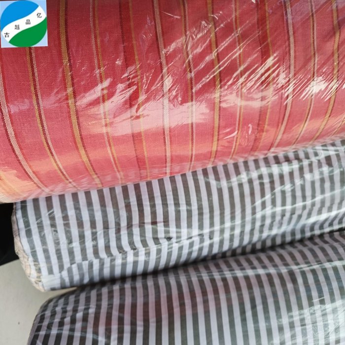 China textiles cotton linen check excellent design stock lot fabric for shirt fabric