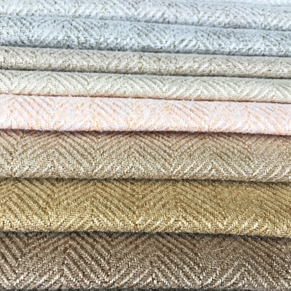 Furniture Fabric Sofa Cover Cloth For Hot Selling Fabric 100% polyester Office Linen Cheap Upholstery Fabric By Solid Colors