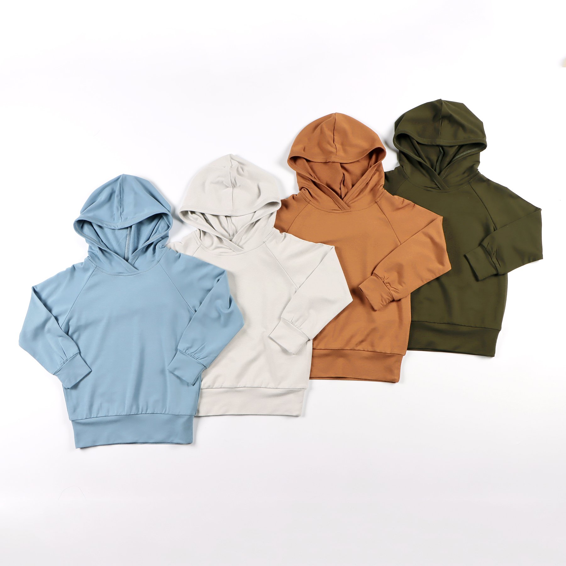 Custom Organic bamboo Cotton Baby Kids Tracksuits Sport children clothes set Sweatsuit Thicker New Born Baby Hoodies Set