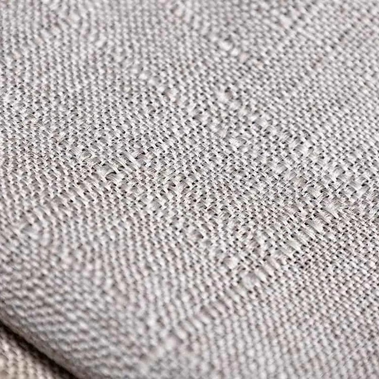 Home Textile Linen Like Sofa curtain Fabric 100%Polyester Upholstery Fabrics Linen Look curtain Fabric