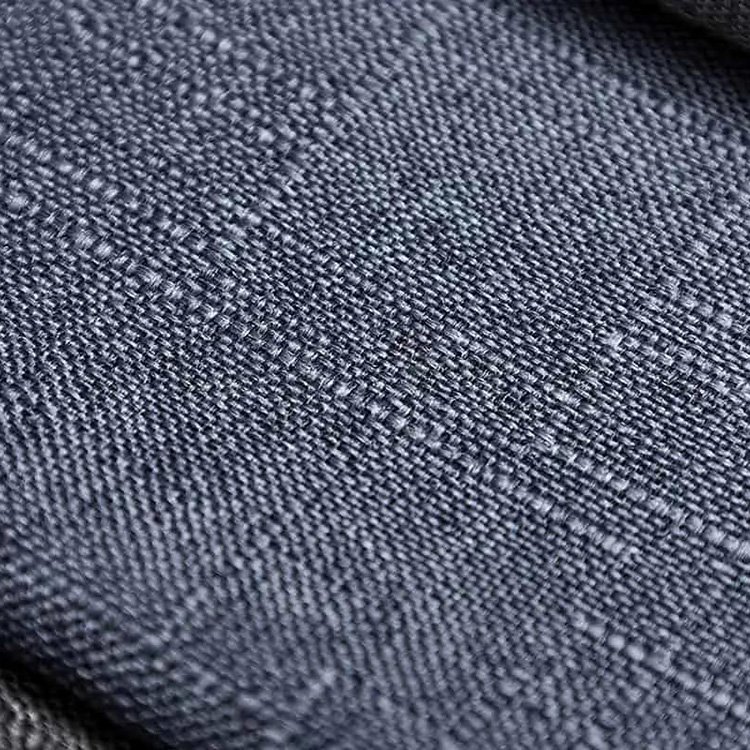 Home Textile Linen Like Sofa curtain Fabric 100%Polyester Upholstery Fabrics Linen Look curtain Fabric