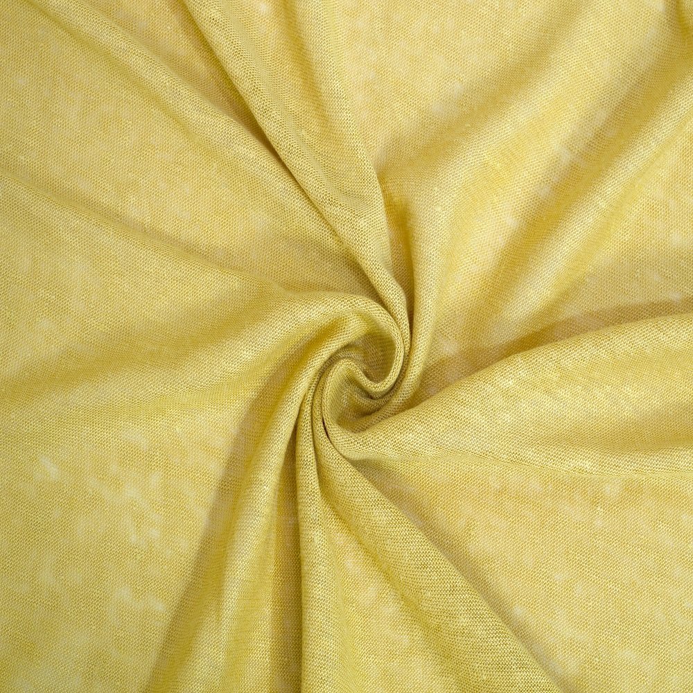 J1024 High quality new knit fabrics soft breathable 100%linen single jersey plain organic fabric for clothing