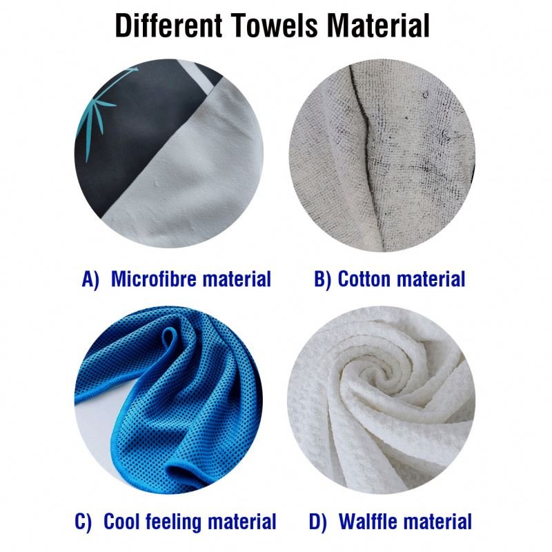Hot Sell Quick Dry Wholesale Promotion Logo Custom Printed Towels For Beach Use
