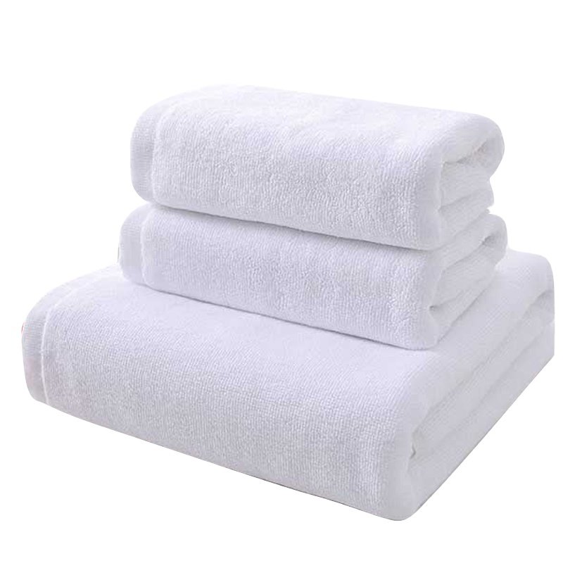 Factory promotion High Quality 500gsm Custom Bath Towels Hotel Use White Color Big Size Towels