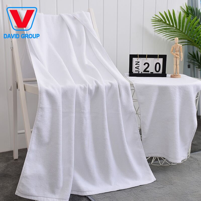 Factory promotion High Quality 500gsm Custom Bath Towels Hotel Use White Color Big Size Towels