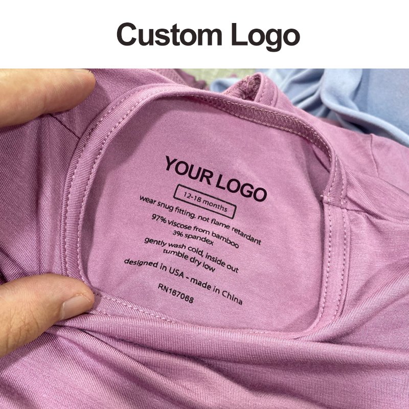 custom design printed boutique bamboo viscose baby romper zipper newborn jumpsuits rompers ropa de bebe clothing 0-3 months