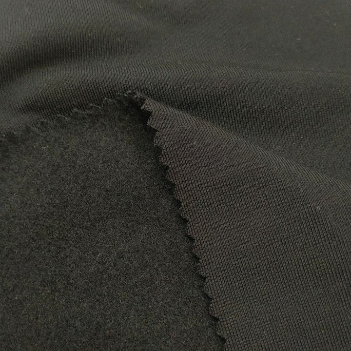 Wholesaler Warm Recycled 500gsm Bamboo Brushed Fiber Plush Fleece Fabric For Men