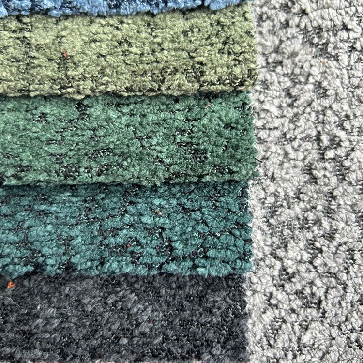 cheap chenille fabric microfiber chenille jacquard upholstery fabric